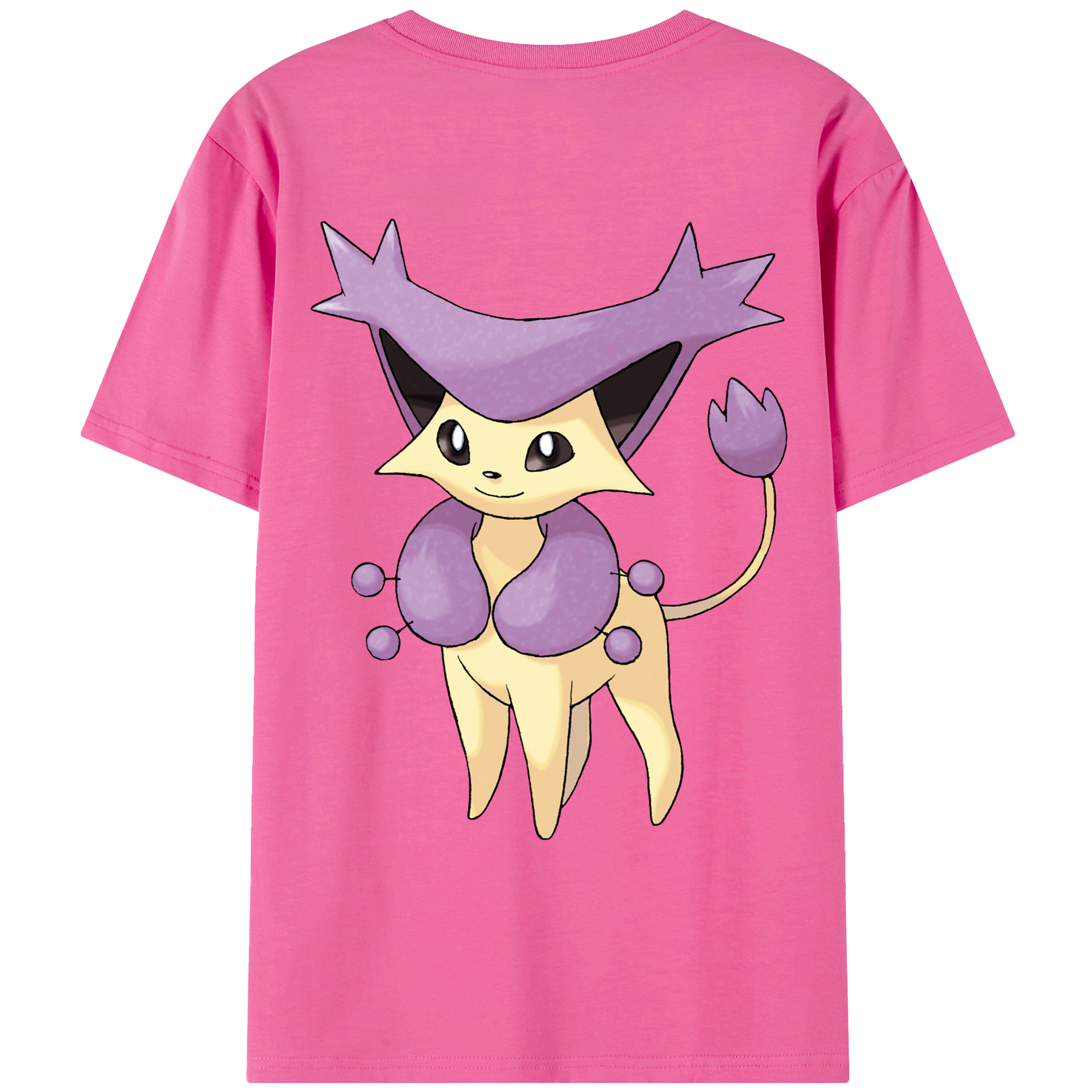 （画像用） ポケットモンスター Pokémon レディース半袖Tシャツ(バックプリント)